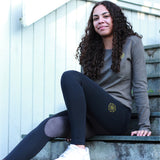 All year Black B Yogings w belt straps!