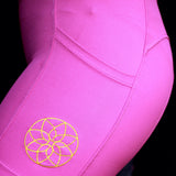 Miss Magenta Yogins - Full suede seat breeches -The Bohemian Horse